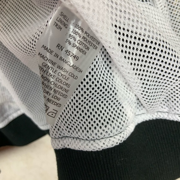 Activology leopard Dalmatian chains pattern zip jacket retro style athletic - Picture 7 of 7